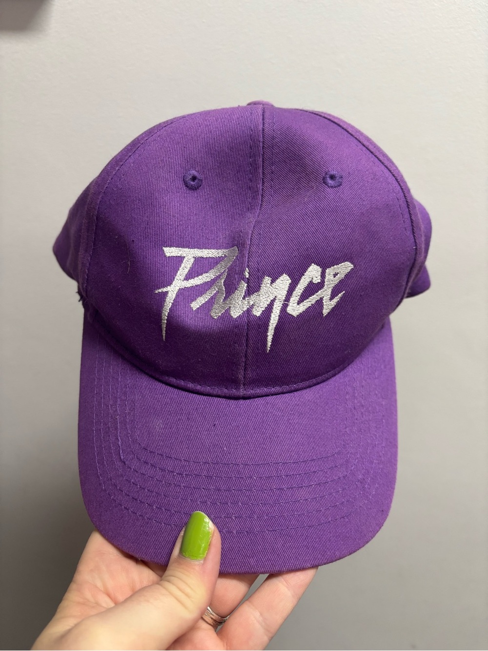 Prince 💜 embroidered dad hat
